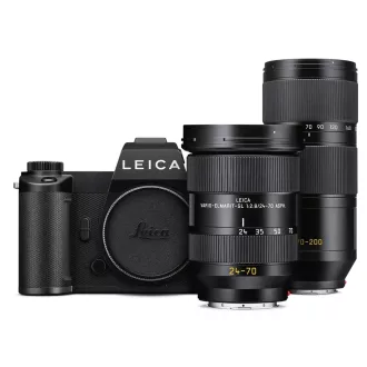   Leica SL3-P + Vario-Elmarit-SL 24–70 f/2.8 ASPH. + 70–200 f/2.8 ASPH. szett