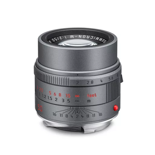 Leica APO-Summicron-M 50mm F2.0 objektív, metálszürke