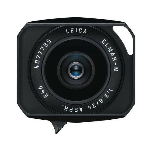 Leica Elmar-M 24mm F3.8 Asph. fekete objektív, vitrin darab