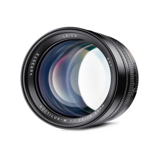 Leica Noctilux-M 75 f/1.25 ASPH., fekete objektív