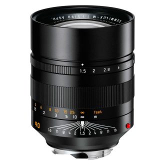 Leica Summilux-M 90mm F1.5 Asph. fekete objektív