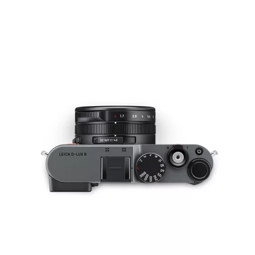 Leica D-Lux 8 metálszürke fényképezőgép