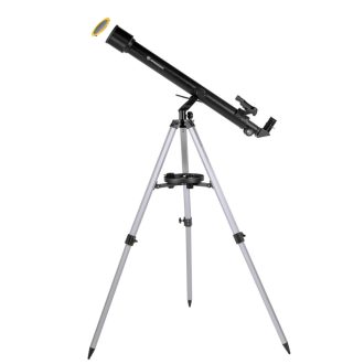   Bresser Stellar 60/800 AZ - Refraktor teleszkóp okostelefonos kameraadapterrel és napszűrővel