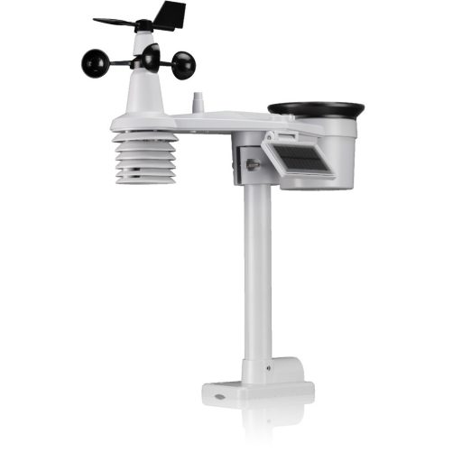 Bresser 8-Day 4CAST XL 7-in-1 Wi-Fi Weather Station with Solar-powered Sensor