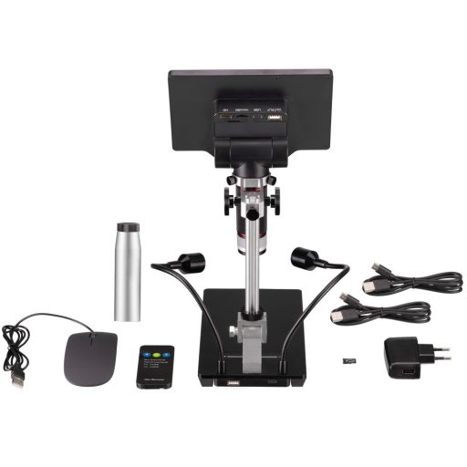 BRESSER WiFi 1080P Digital Microscope 2L with LCD Screen