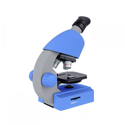 BRESSER JUNIOR 40x-640x Microscope blue