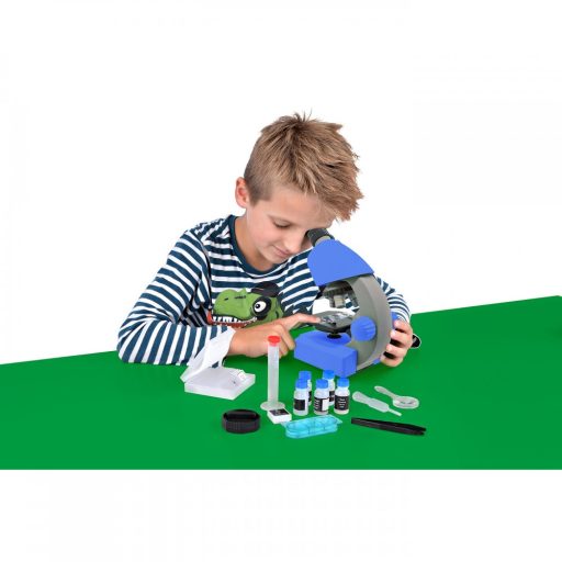BRESSER JUNIOR 40x-640x Microscope blue