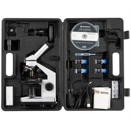 BRESSER JUNIOR 40x-1024x Microscope Set with Case