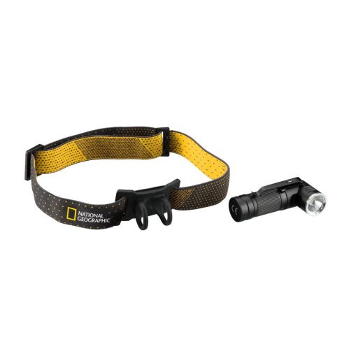 NATIONAL GEOGRAPHIC ILUMINOS 450 LED Flashlight with head mount