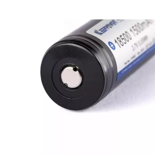 KeepPower 18500 3,7V 1500mAh Li-ion védett akkumulátor
