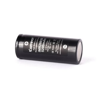 KeepPower 26650 3,7V 5200mAh védett Li-ion akkumulátor