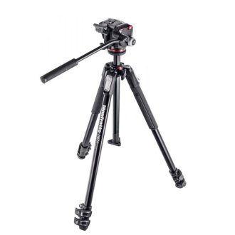   Manfrotto 190X kit alu 3 szekciós állvány + XPRO fluid fej