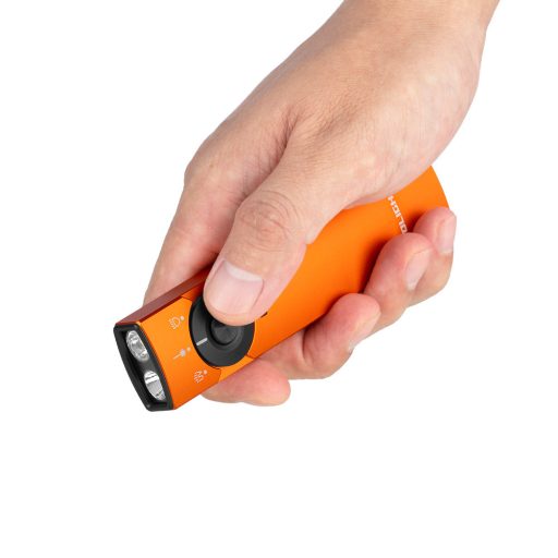 Olight Arkfeld PRO lézer és UV tölthető zseblámpa, narancs
