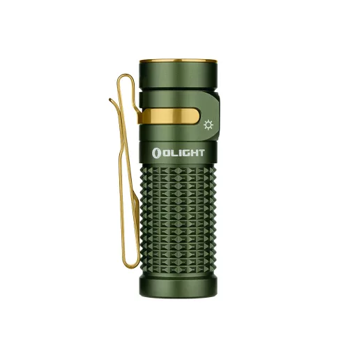 Olight Baton 4  rechargeable LED flashlight, OD Green