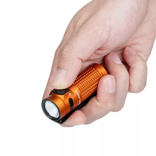 Olight Baton 4  rechargeable LED flashlight, Orange