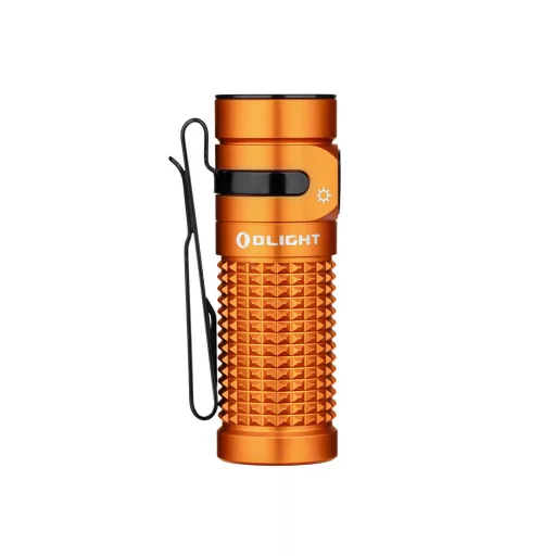 Olight Baton 4  rechargeable LED flashlight, Orange