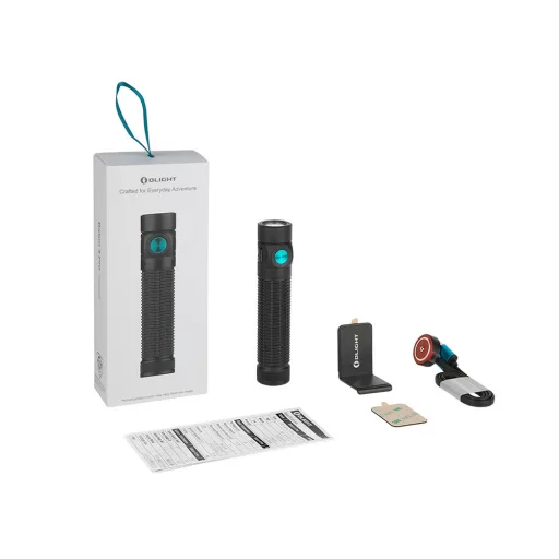 Olight Baton 4 Pro tölthető zseblámpa, fekete