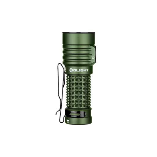 Olight Baton Turbo rechargeable LED flashlight, OD Green
