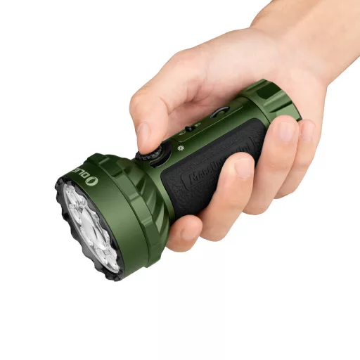 Olight Marauder mini rechargeable LED flashlight, OD Green