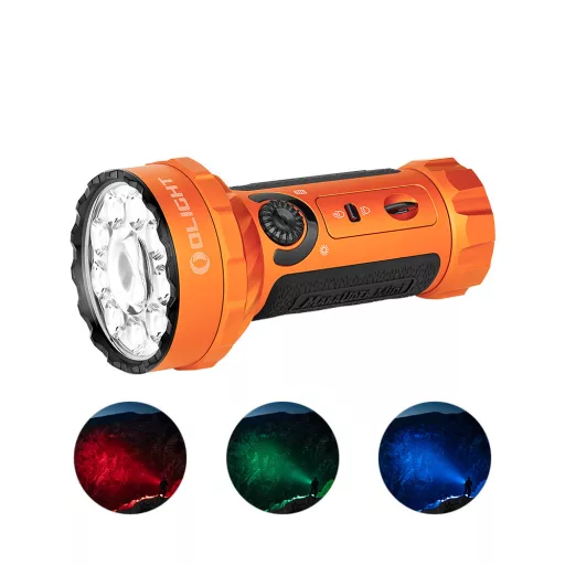 Olight Marauder mini tölthető keresőlámpa, narancs