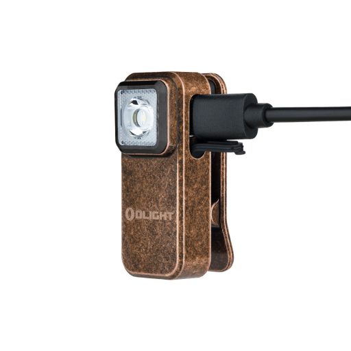 Olight Oclip csiptetős zseblámpa, réz