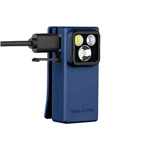 Olight Oclip Ultra flashlight, Navy Blue