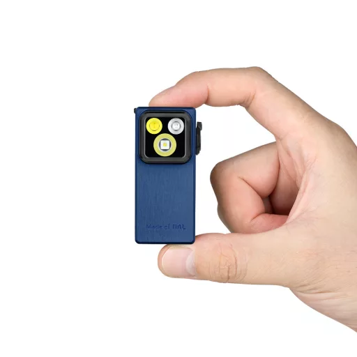 Olight Oclip Ultra flashlight, Navy Blue