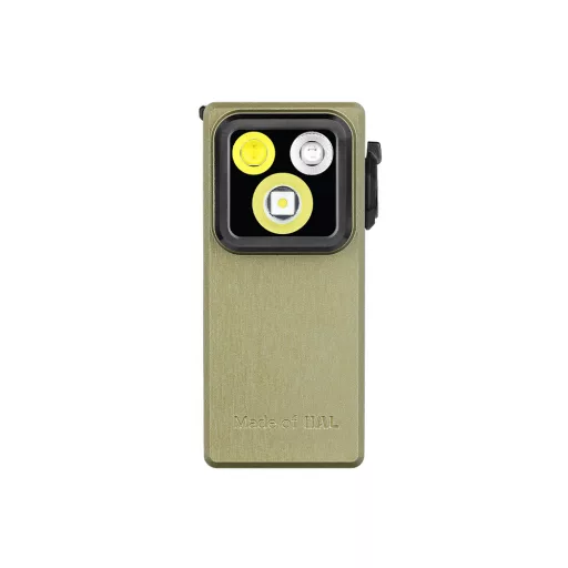 Olight Oclip Ultra flashlight, Olive Green