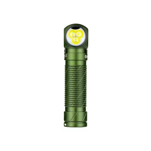 Olight Perun 3 zöld tölthető fejlámpa / zseblámpa