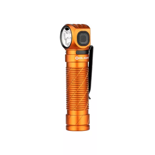 Olight Perun 3 LED flashlight/headlight, orange