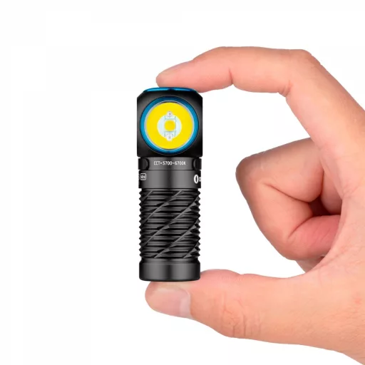 Olight Perun 3 Mini LED flashlight/headlight, black
