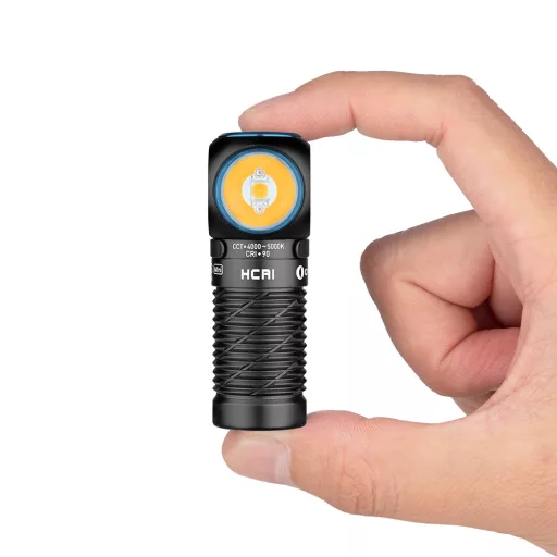 Olight Perun 3 Mini HCRI tölthető zseblámpa, fekete