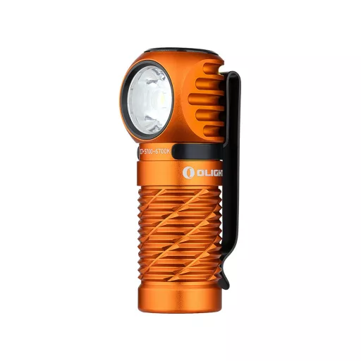 Olight Perun 3 Mini LED flashlight/headlight, orange