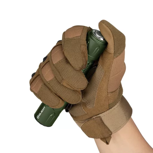 Olight Warrior 3s Rechargable LED Flashlight, OD Green