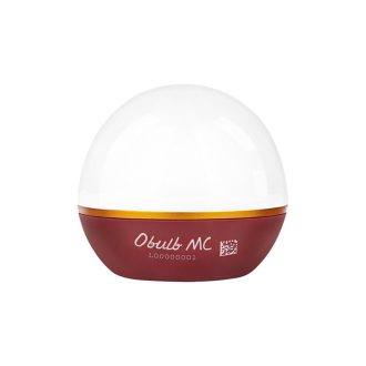 Olight Obulb MC tölthető fénygömb, tégla vörös