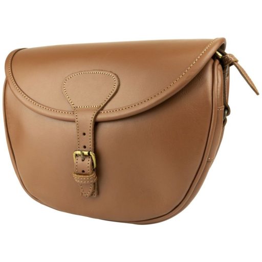 Jack Pyke leather cartridge bag tan