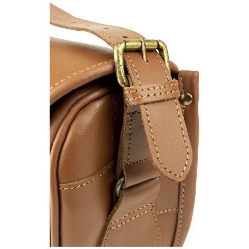Jack Pyke leather cartridge bag tan