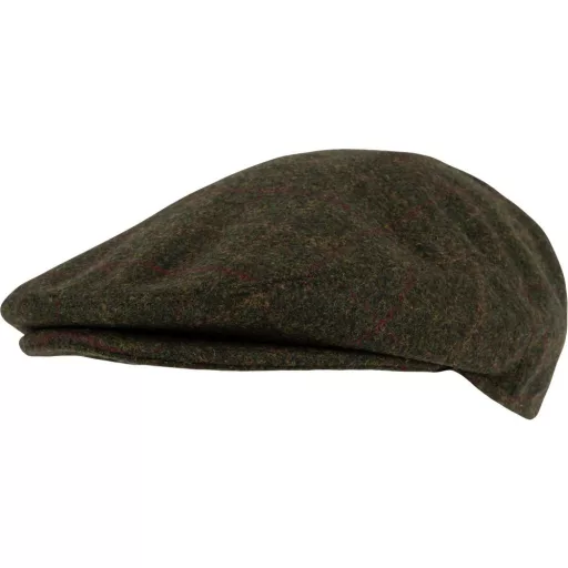 Jack Pyke Wool Blend lapos sapka sötét olívazöld 57