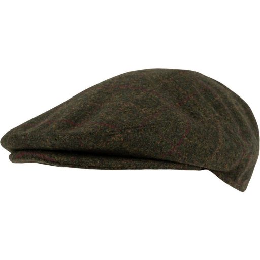Jack Pyke Wool Blend lapos sapka sötét olívazöld 60