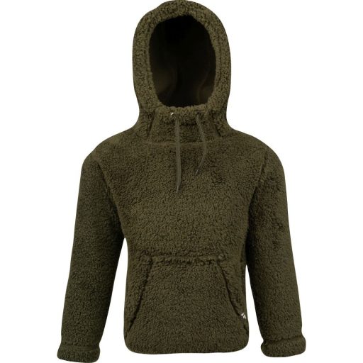 Jack Pyke Junior Sherpa thermo kapucnis pulóver sötét olívazöld XL