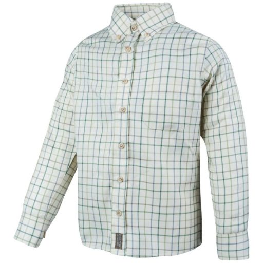 Jack Pyke Junior Countryman kockás ing zöld S