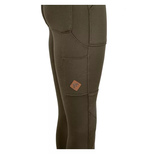 Jack Pyke Ladies Utility Leggings Brown XL