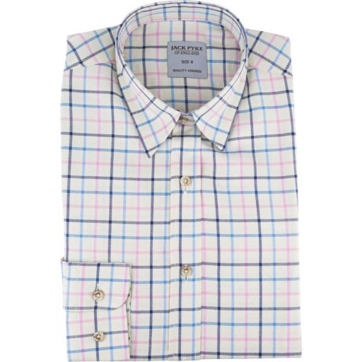 Jack Pyke Ladies Countryman kockás női ing tengerészkék XS (8)