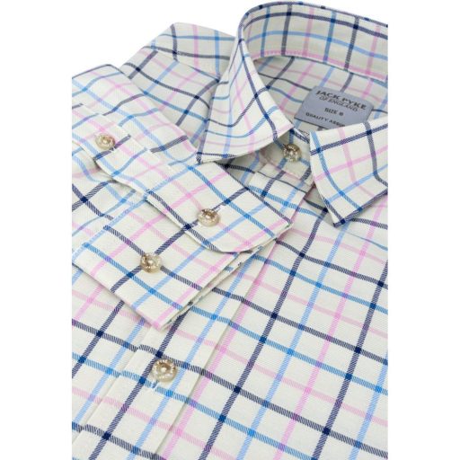 Jack Pyke Ladies Countryman kockás női ing tengerészkék XS (8)