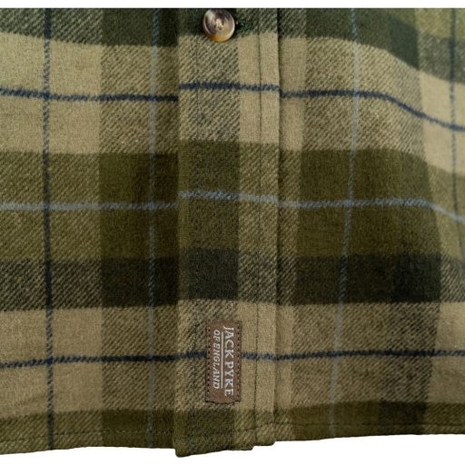 Jack Pyke Ladies Bleasdale flanel kockás női ing zöld XS (8)