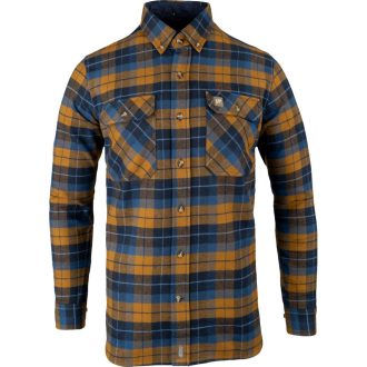 Jack Pyke Bleasdale flanel ing rozsdabarna-kék S