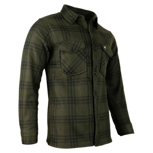 Jack Pyke Fleece kockás ing zöld S