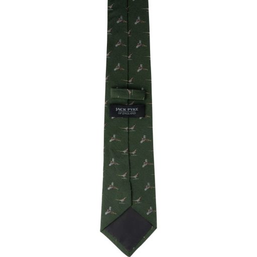 Jack Pyke Silk Pheasant nyakkendő zöld