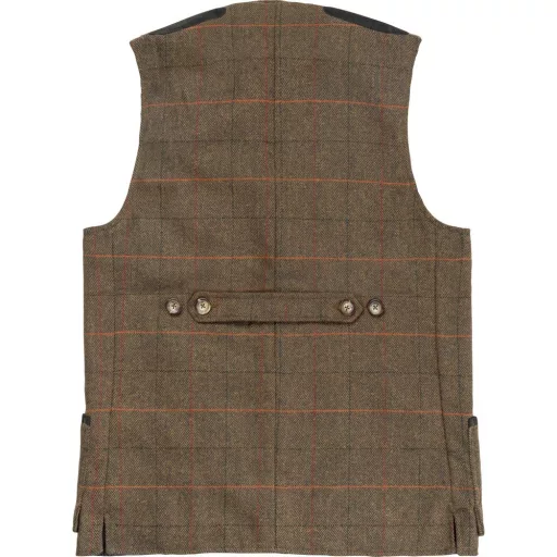 Jack Pyke Shooting Vest Brown Tweed L