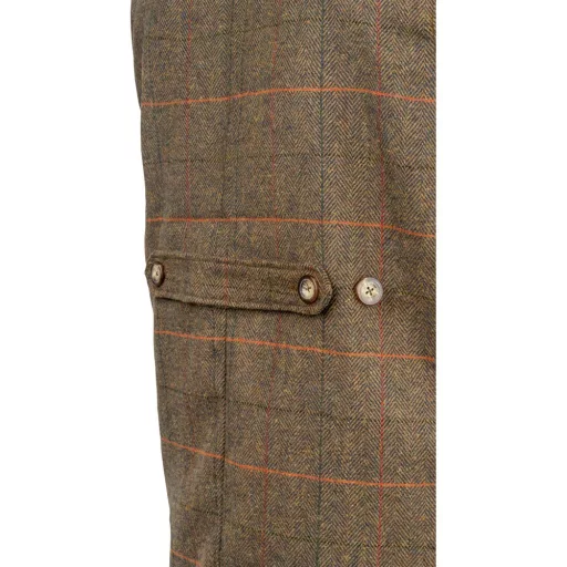 Jack Pyke Shooting Vest Brown Tweed S